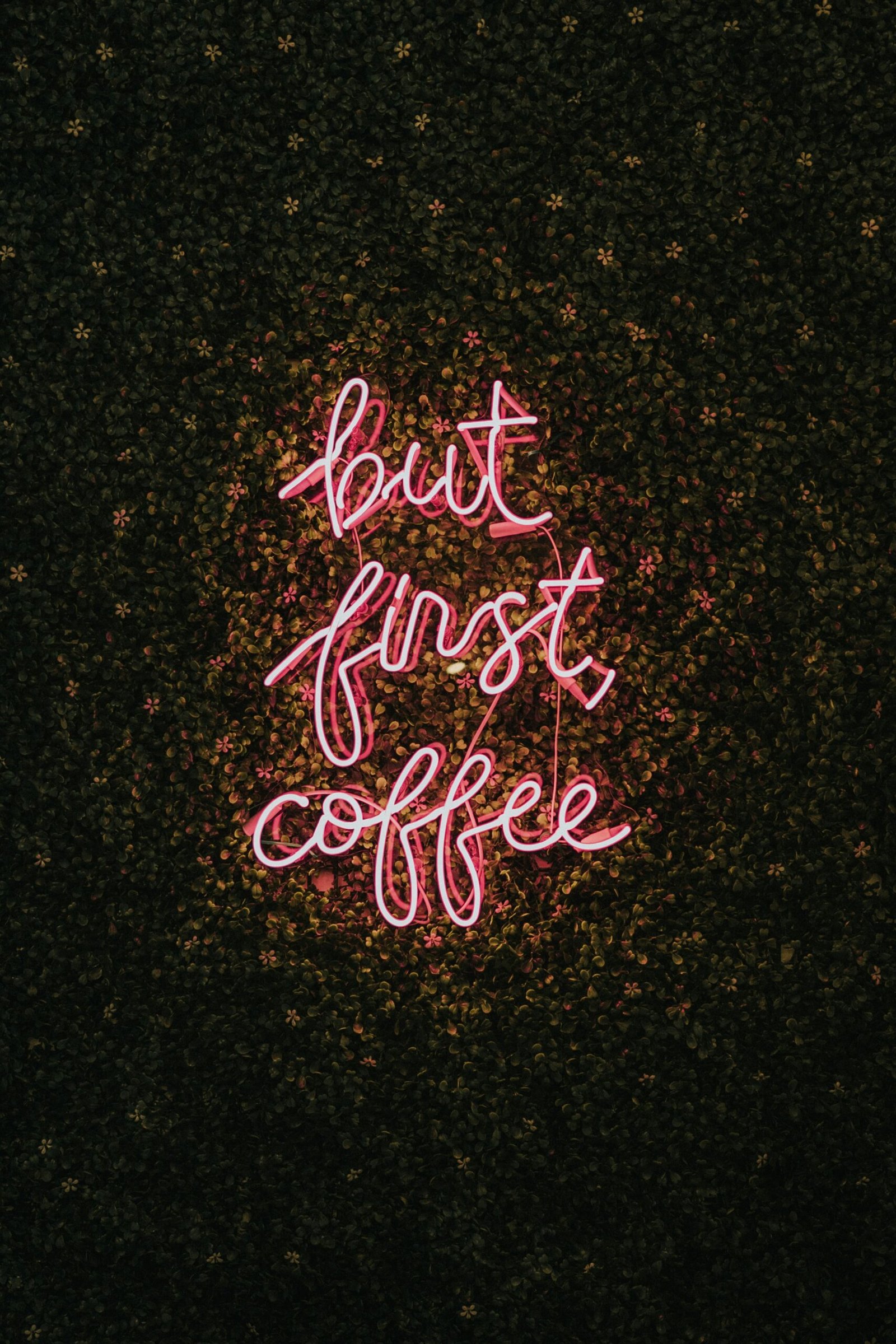 but first coffee